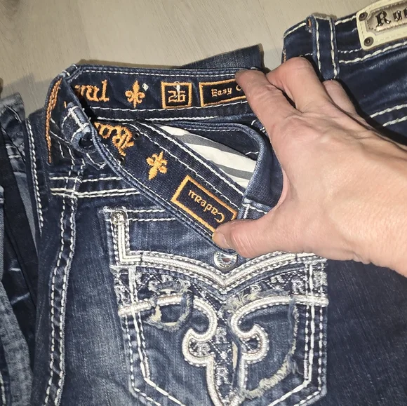 Rock Revival Jeans Price Is For Everything shown - Picture 5 of 16